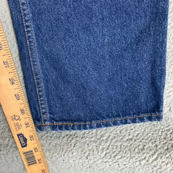 Vintage Levi's 517 Jeans Mens 36 x 34 Blue Orange Tab Straight USA Made 90s VTG